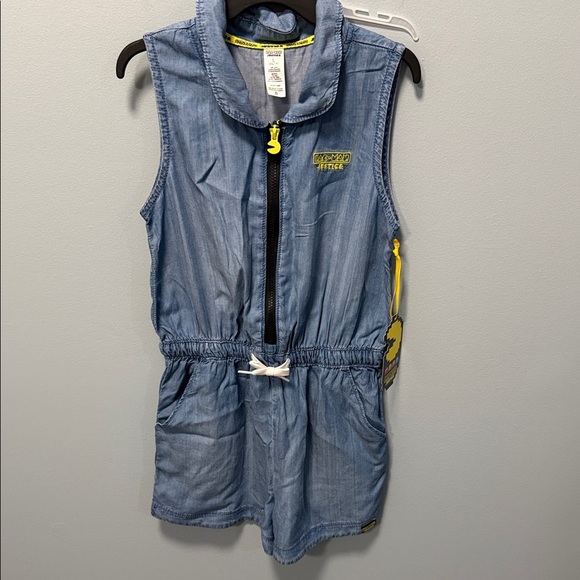 Justice Blue Denim Kids Matching Set - Picture 6 of 10